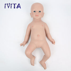 1537 IVITA 21‘’ Silicone Reborn Baby 100% Platinum Liquid Silicone Newborn Doll Kids Gift