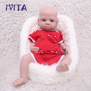 1540 IVITA 19inch Silicone Reborn Baby Handmade Platinum Liquid Silicone Newborn Doll Collector