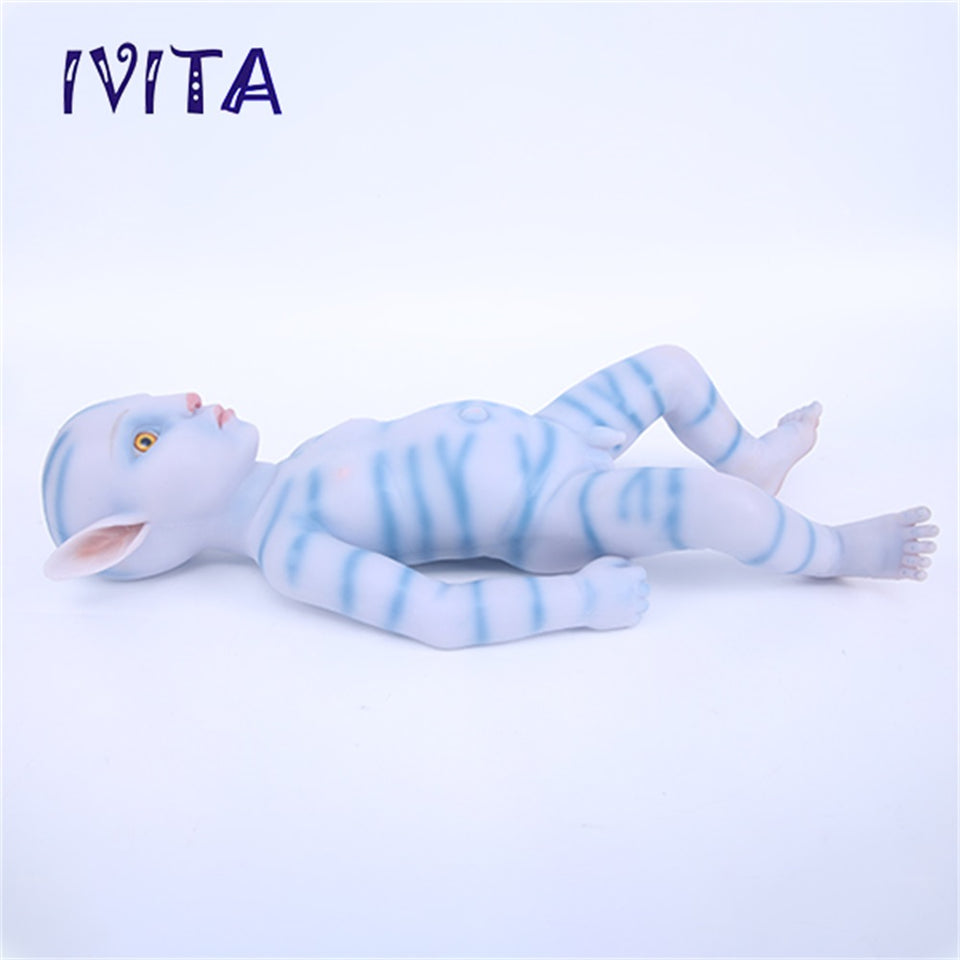 1808 IVITA 20'' Avatar Silicone Doll Reborn Baby Floppy Silicone Doll