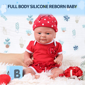 1512 IVITA 14'' Alive Silicone Reborn Baby Boy and Gril Preemie Silicone Doll