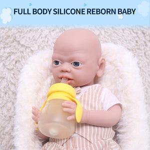 1543 IVITA 21'' Silicone Reborn Baby Floppy Silicone Newborn Doll Can Take Pacifier in mouth