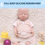 1529 IVITA 19'' Eyes Closed 100% Full Body Silicone Reborn Baby Girl and Boy Silicone Doll