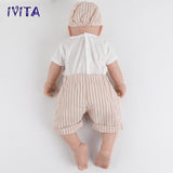 1501 Full Body Floppy 18inches Silicone Reborn Baby Boy IVITA Silicone Newborn Doll