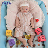 1501 Full Body Floppy 18inches Silicone Reborn Baby Boy IVITA Silicone Newborn Doll