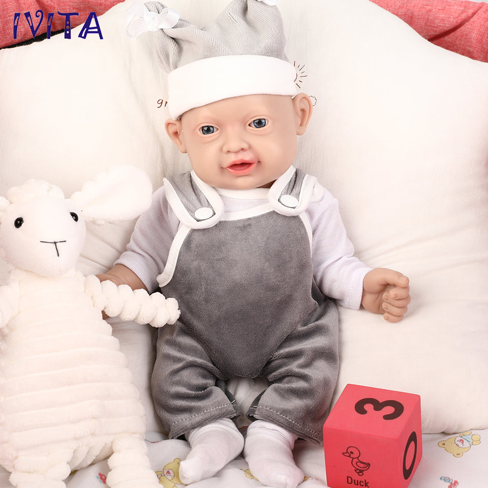 1513 IVITA 12'' to 23'' Realistic Big Silicone Doll Reborn Baby Boy / Girl Laughing Doll