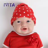 1513 IVITA 23'' Realistic Big Silicone Doll Reborn Baby Boy / Girl Laughing Doll