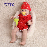 1513 IVITA 23'' Realistic Big Silicone Doll Reborn Baby Boy / Girl Laughing Doll