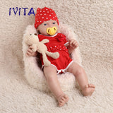 1513 IVITA 23'' Realistic Big Silicone Doll Reborn Baby Boy / Girl Laughing Doll