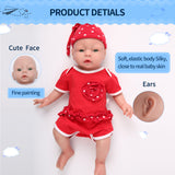 1506 IVITA 20'' Full Body Flopyy Silicone Reborn Baby Boy and Girl