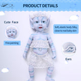 3310 IVITA 15'' Full Silicone Reborn Baby Girl Elf Fairy Silicone Doll