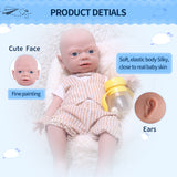 1543 IVITA 21'' Silicone Reborn Baby Floppy Silicone Newborn Doll Can Take Pacifier in mouth