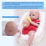 1540 IVITA 19inch Silicone Reborn Baby Handmade Platinum Liquid Silicone Newborn Doll Collector