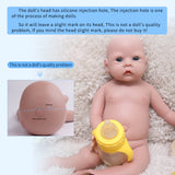 1521 IVITA 20'' Full Body Silicone Reborn Baby Boy and Girl Lifelike Floppy Silicone Doll