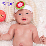 1513 IVITA 23'' Realistic Big Silicone Doll Reborn Baby Boy And Girl Laughing Doll