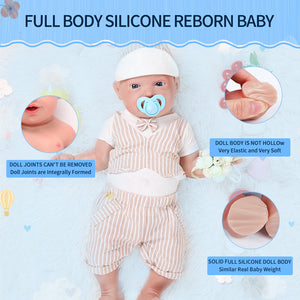 1513 IVITA 23'' Realistic Big Silicone Doll Reborn Baby Boy And Girl Laughing Doll