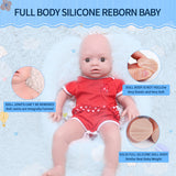 1546 IVITA 19'' Soft Silicone Reborn Baby Floppy Silicone Newborn Doll Can Take Dummy