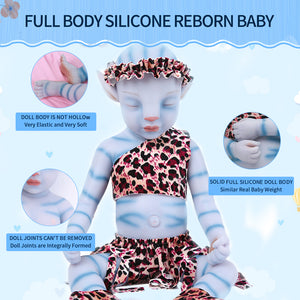 1806 IVITA 20'' Avatar Silicone Doll Reborn Baby Boy Fairy