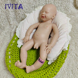 1582 IVITA 20'' Eyes Closed Silicone Reborn Baby Platium Liquid Silicone Doll Christmas Gift