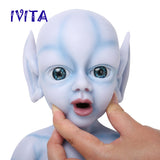 3310 IVITA 15'' Full Silicone Reborn Baby Girl Elf Fairy Silicone Doll