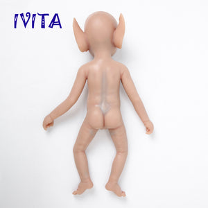 3320 IVITA 19'' Floppy Silicone Reborn Baby Girl Elf Fairy Silicone Doll