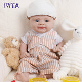 1512 IVITA 14in to 20in Alive Silicone Reborn Baby Boy and Gril Preemie Silicone Doll