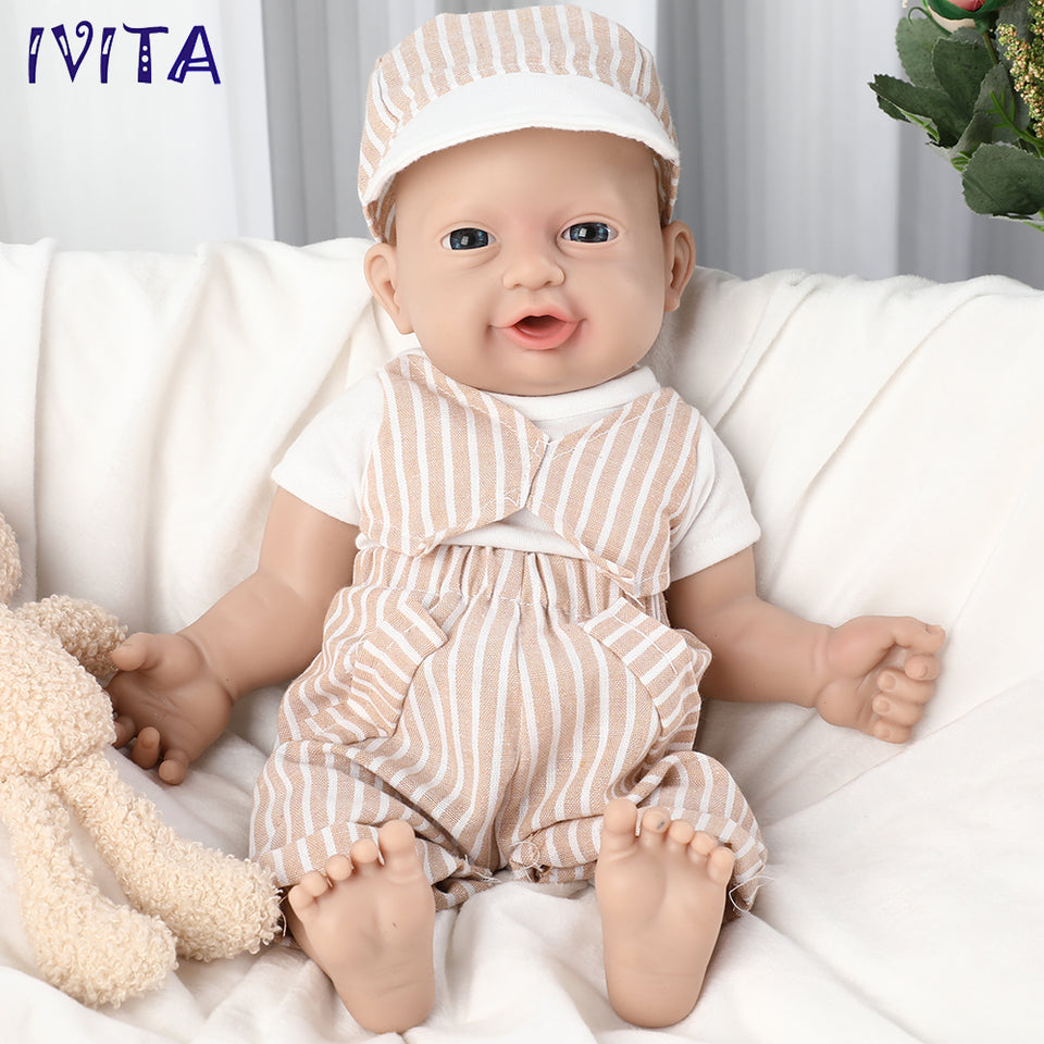 1513 IVITA 12'' to 23'' Realistic Big Silicone Doll Reborn Baby Boy / Girl Laughing Doll