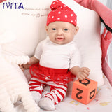 1513 IVITA 12'' to 23'' Realistic Big Silicone Doll Reborn Baby Boy / Girl Laughing Doll
