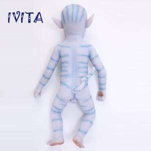 1806 IVITA 20'' Avatar Silicone Doll Reborn Baby Boy Fairy