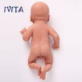 1512 IVITA 14'' Alive Silicone Reborn Baby Boy and Gril Preemie Silicone Doll