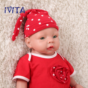 1506 IVITA 20'' Full Body Flopyy Silicone Reborn Baby Boy and Girl