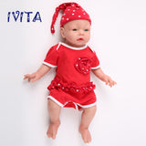 1506 IVITA 20'' Full Body Flopyy Silicone Reborn Baby Boy and Girl