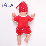 1506 IVITA 20'' Full Body Flopyy Silicone Reborn Baby Boy and Girl