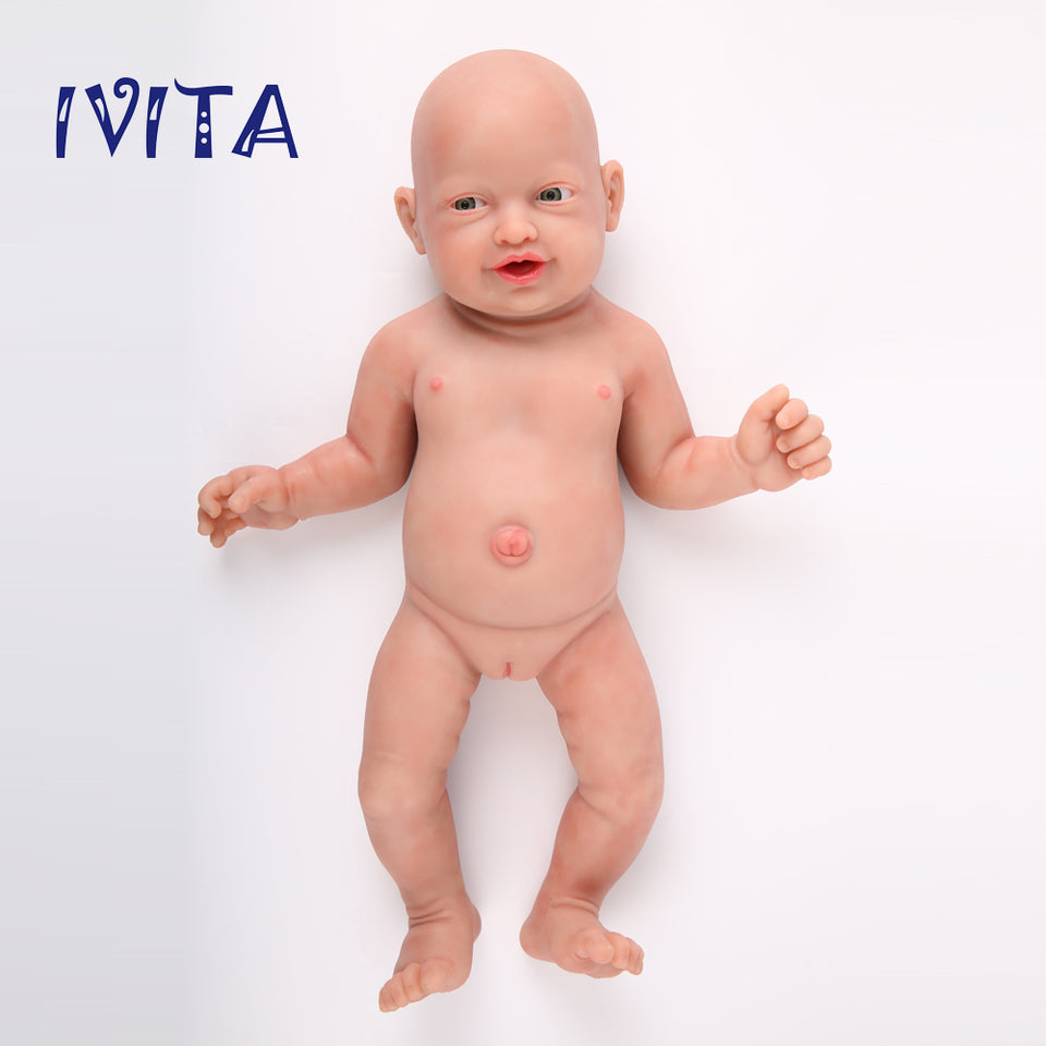 1513 IVITA 23'' Realistic Big Silicone Doll Reborn Baby Boy And Girl L – IVITA  Doll