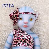 1808 IVITA 20'' Avatar Silicone Doll Reborn Baby Floppy Silicone Doll