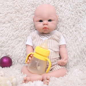 1525 IVITA 19inch Soft Silicone Reborn Baby Boy and Girl 100% Platinum Liquid Silicone Doll