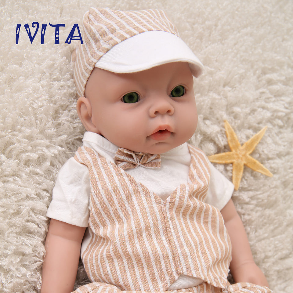 1506 IVITA 20'' Full Body Flopyy Silicone Reborn Baby Boy and Girl